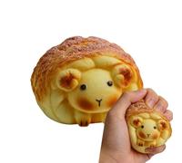 Bread Squeeze Toy, Cute Bread Shape Sensory Fidget, Simulation Food Decompress Toy for Kids, Adults, Studying, Working, Home, School, Office, Travel, Party Favors, Easter Basket Stuffers