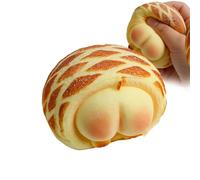 Bread Squeeze Toy, Cute Bread Shape Sensory Fidget, Simulation Food Decompress Toy for Kids, Adults, Studying, Working, Home, School, Office, Travel, Party Favors, Easter Basket Stuffers