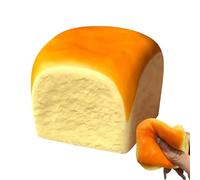 Bread Squeezing Toy, Bread Realistic Fun Soft Leisure Games, Quiet Squeeze Sensory Toys, For Kids Adults Family Friends Youth Teens Offices Work Commuting Relaxation Study Waiting Rooms