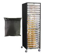 Bread Stand Cover,Dustproof Waterproof Accessories with Zipper,Baking Tray Cover Cover - For Indoor Outdoor Restaurant Daily Autumn Winter Summer Weekend