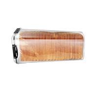 Bread Storage Container - Bread Keeper Box with Lip for Seal - Airtight Bins for Kitchen Counter to Keep Fresh for Cookies Toast Bagle Dount Pastries Sandwich