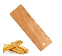 Bread Transfer Peel, 15 inch Wooden French Bread Flipping Board with Scale, French Stick Transfer Tool Moving Tray for Baking Breads, Loaves, Ciabatta, Pizzas, Biscuits, Pastries, Kitchen Bakeware