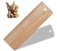 Bread Transfer Peel 33x10cm Beech Wood French Bread Flipping Board, Breads Peel Transfer Plate Moving Tray Keep Dough in Shape Breads Flipping Board Bakeware