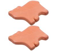 Bread Warmer Stone Terracotta 2pcs for Tortillas and Pastries