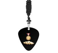 Bread-Winner Fashion Guitar Picks Necklace Music Jewellery Personalized Pendant