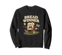 Bread Winner Funny Gen Z College Teen Unhinged Witty Meme Sweatshirt