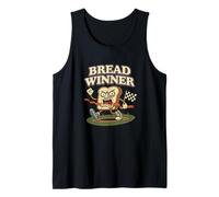 Bread Winner Funny Gen Z College Teen Unhinged Witty Meme Tank Top