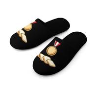 Bread-Winner Warm Mens Slippers Slip On Soft Fleece House Shoes Winter Indoor Outdoor
