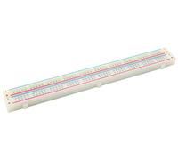 Breadboard, 200 Tie Points, Board Dimensions (L x W) - Imperial 6.5" x 0.8", Board Dimensions (L x W) - Metric 165mm x 20.5mm, Breadboard Type Breadboard Distribution/Bus Strip, No. of Distribution St