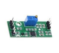 Breadboard Comparator Module | LM393 Input Comparison Board, Adjustable Trimmer Control, 39.5 X 17 Mm PCB for Electronics Prototyping