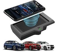 Breadom Car Wireless Charger for BMW X3 G01 BMW X4 2019 2020 2021 Accessories Wireless Charging Pad Mat 15W Fast Charging Phone Charger Pad with USB Port for iPhone, Galaxy