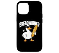 Breadwinner Goose Baguette Funny Food Graphic Case for iPhone 12/12 Pro