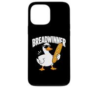 Breadwinner Goose Baguette Funny Food Graphic Case for iPhone 13 Pro Max