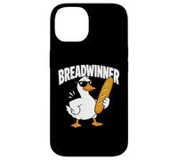 Breadwinner Goose Baguette Funny Food Graphic Case for iPhone 14