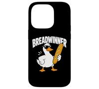 Breadwinner Goose Baguette Funny Food Graphic Case for iPhone 14 Pro