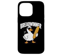 Breadwinner Goose Baguette Funny Food Graphic Case for iPhone 14 Pro Max