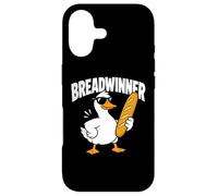 Breadwinner Goose Baguette Funny Food Graphic Case for iPhone 17