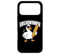 Breadwinner Goose Baguette Funny Food Graphic Case for iPhone 17 Pro Max