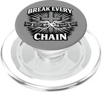 Break All The Chains Love Jesus Punk Vintage Christian Emo PopSockets PopGrip for MagSafe
