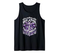 Break & Bloom Anchor Roots Flower Graphic Tank Top