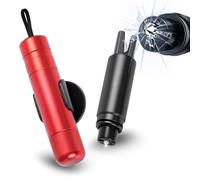 Break car Crystals and Belts with This 2-in-1 Tool. It can Break car Crystals with a Hammer and Comes in a 2-Pack.