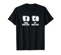 Break Dancer B-Boy Your Brother My Brother Funny Breakdance T-Shirt