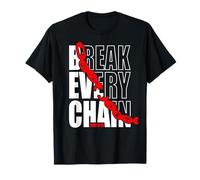 Break Every Chain | John 8:36 | Bible Motivational T-Shirt