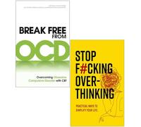 Break Free from OCD, Stop F*cking Over-thinking 2 Books Collection Set