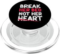 Break Her Bed Not Her Heart PopSockets PopGrip for MagSafe