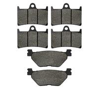 break pads de For Yamaha Road Star Warrior XV1700 XV 1700 For Stratoliner XV1900 For Midnight TDM900 FJR 1300 Replacement Motorcycle Front Rear Brake Pads(Front and Rear)