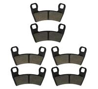 break pads For POLARIS UTV RZR S 1000 EPS 2016 2017 900 2015 Replacement Motorcycle Parts Front Rear Brake Pads Kit(3 Pairs)