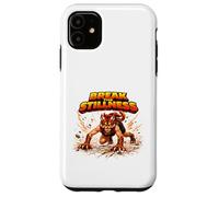 Break Stillness Beast Power Motion Graphic Design Case for iPhone 11