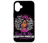 Break The Bias International Women's Day Case for iPhone 16 Plus
