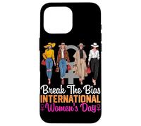 Break The Bias International Women's Day Case for iPhone 16 Pro Max