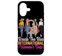 Break The Bias International Women's Day Case for iPhone 17