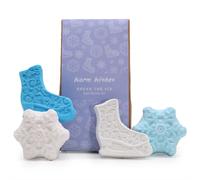 KDMD Break the Ice Christmas Bath Bomb Gift Pack KDMD Multicolor
