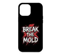 Break the Mold Distressed Grunge Typography Motivation Quote Case for iPhone 12 Pro Max