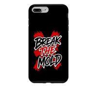 Break The Mold Motivational Distressed Typography Art Case for iPhone 7 Plus/8 Plus