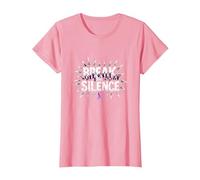 Break The Silence Domestic Violence Awareness Rally T-Shirt, Women, Pink, S