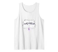 Break The Silence Domestic Violence Awareness Rally Tank Top, Men, White, S