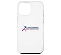 Break The Silence PTSD Trauma Mental Health Awareness Case for iPhone 12 Pro Max