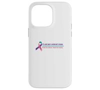 Break The Silence PTSD Trauma Mental Health Awareness Case for iPhone 14 Pro Max