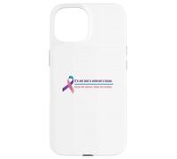 Break The Silence PTSD Trauma Mental Health Awareness Case for iPhone 15