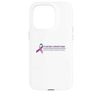 Break The Silence PTSD Trauma Mental Health Awareness Case for iPhone 15 Pro