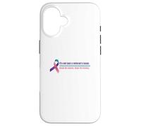 Break The Silence PTSD Trauma Mental Health Awareness Case for iPhone 16