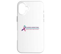 Break The Silence PTSD Trauma Mental Health Awareness Case for iPhone 16 Plus