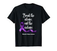 Break The Silence Purple Ribbon T-Shirt