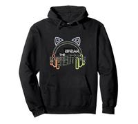 Break the stereotype - be different and colourful Pullover Hoodie