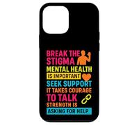 Break the Stigma Mental Health Support Awareness Case for iPhone 12 mini