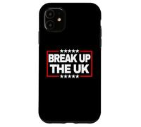 Break Up The UK Bold Stars Scottish Independence Case for iPhone 11